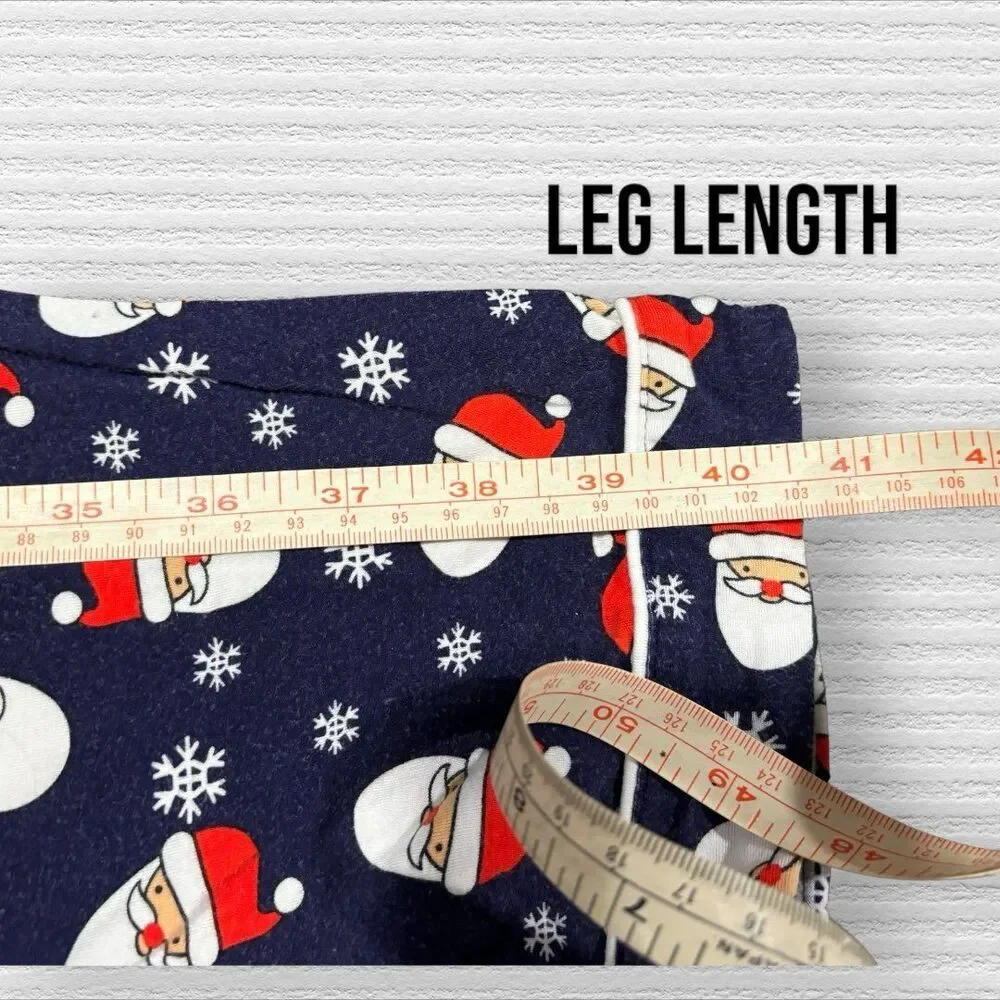 Santa Christmas 2XL Viscose Bamboo Pajama Set